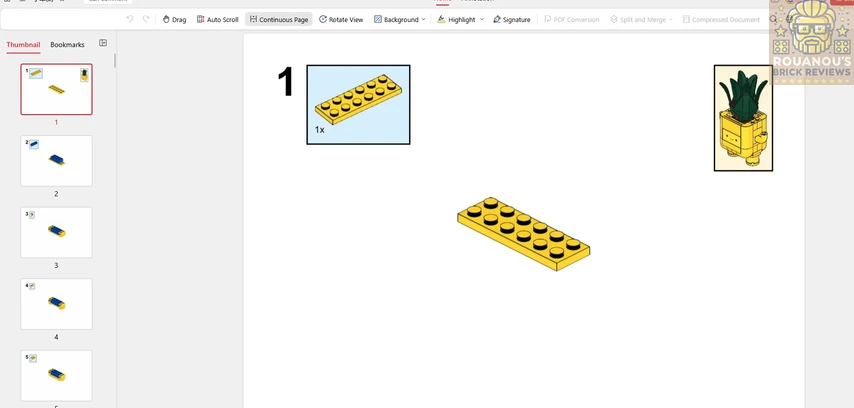 Lego Rou Rou's Brick Reviews