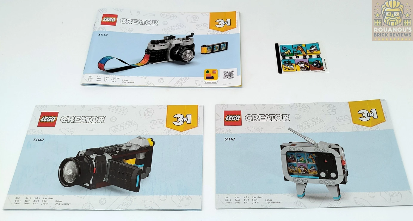 Review Lego - Retro Camera - 31147