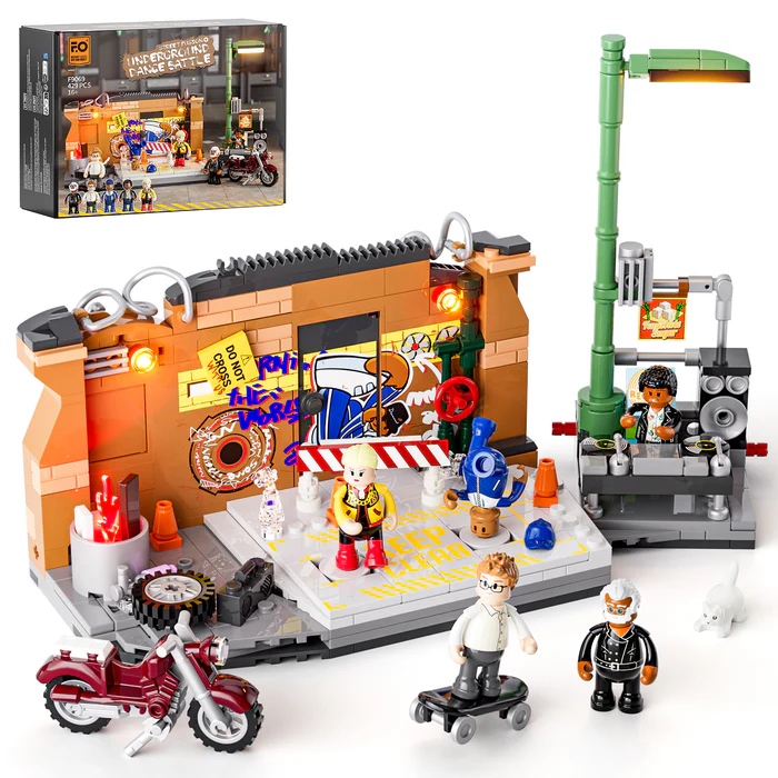Review Lumibricks - Underground Dance Battle - F9069
